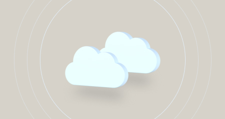 Card Image of 3d cloud illustration related to Cloud Services