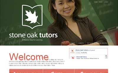 mobile first web design example