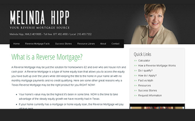 mobile first web design example